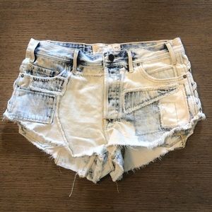 Free People Jean Shorts